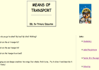 Treasure hunt: Means of transport | Recurso educativo 33585