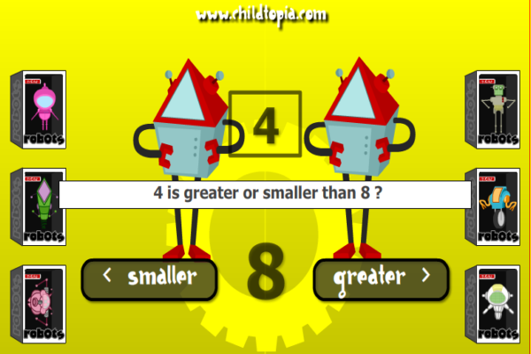 Greater or smaller | Recurso educativo 33648