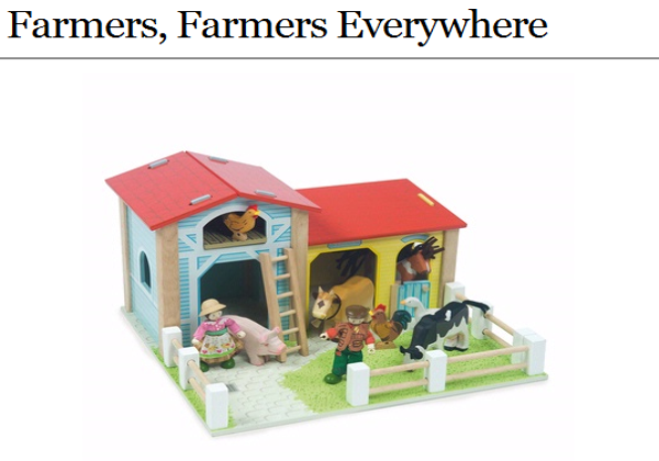 Webquest: Farmers everywhere | Recurso educativo 34373