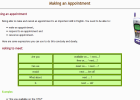 Making an appointment | Recurso educativo 34866