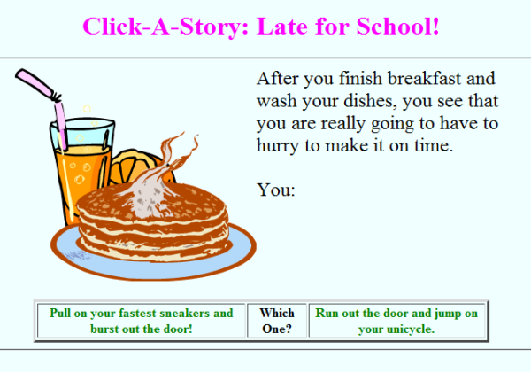 Story: Late to school | Recurso educativo 38281