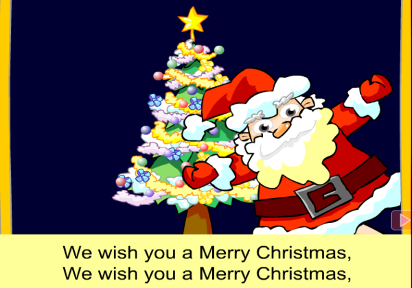 Song: We wish you a merry Christmas | Recurso educativo 38307