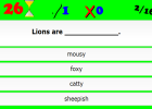 Animals and adjectives quiz | Recurso educativo 38811
