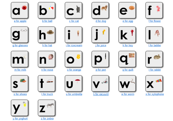 Learn the alphabet | Recurso educativo 39278