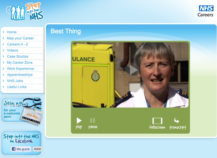 Video: the best thing about working in the NHS | Recurso educativo 40091