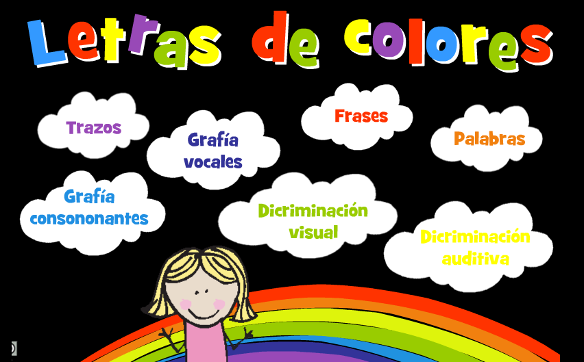 Letras de Colores | Recurso educativo 40559