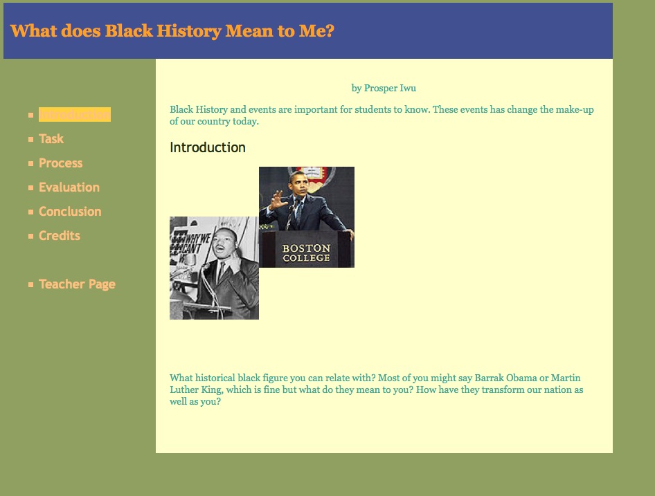What does Black History Mean to Me? | Recurso educativo 41673