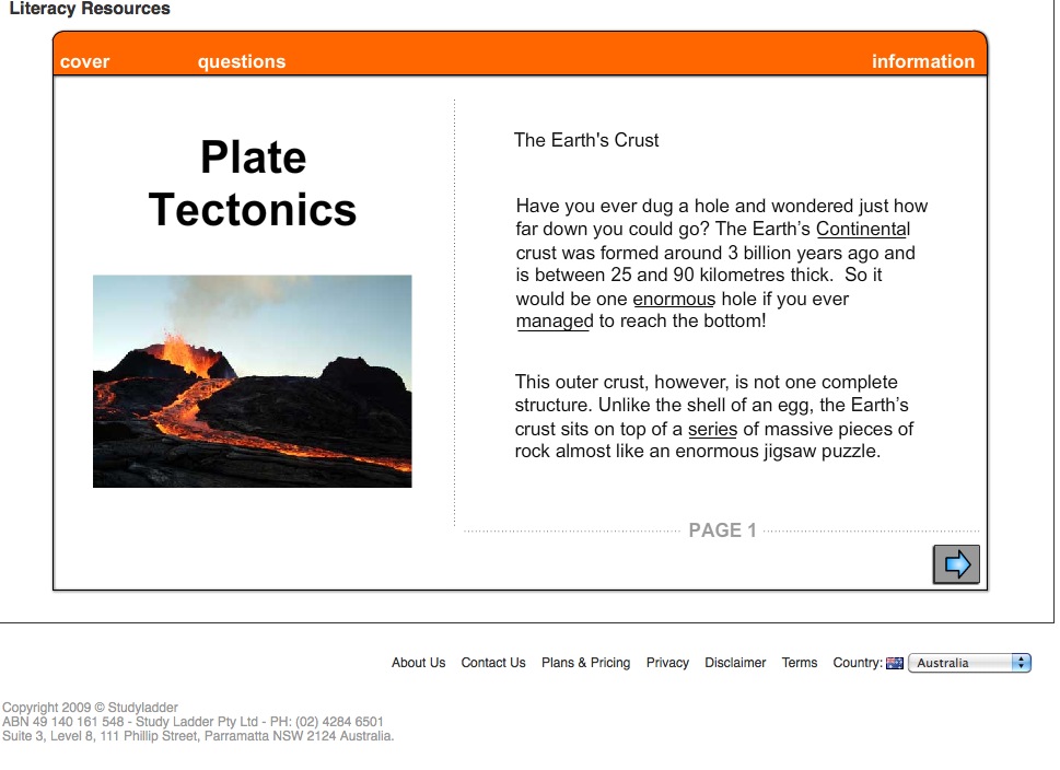 Plate Tectonics | Recurso educativo 42142