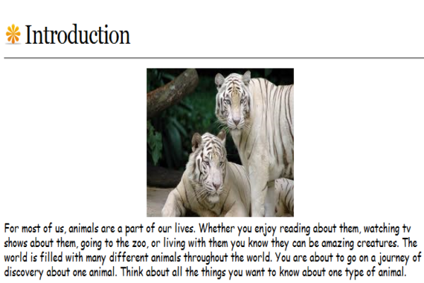Webquest: Animal research | Recurso educativo 42931