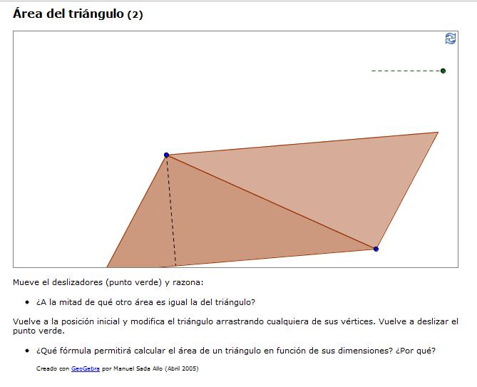Área del triángulo 2 | Recurso educativo 44801