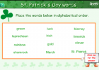 St. Patrick's day word fun | Recurso educativo 46982