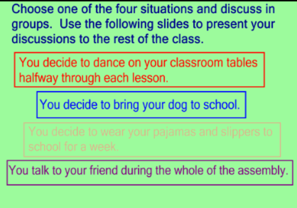 Classroom rules | Recurso educativo 47236