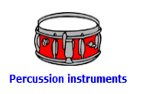 Percussion instruments | Recurso educativo 48192
