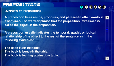 Grammar: Prepositions | Recurso educativo 48279