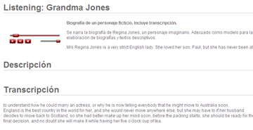 Listening: Grandma Jones | Recurso educativo 48381