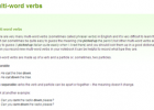 Grammar: Multi-word verbs | Recurso educativo 48428
