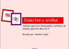 Insectos y arañas | Recurso educativo 49206