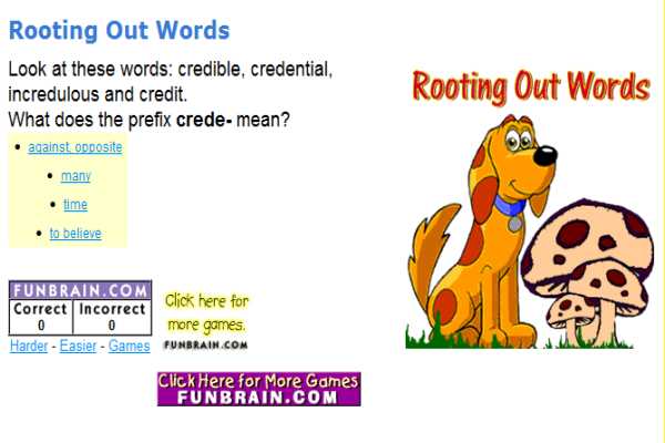 Rooting out words | Recurso educativo 49251