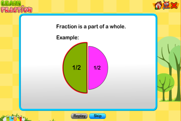 Learn fraction | Recurso educativo 49872