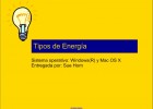 Tipos de Energía | Recurso educativo 50705