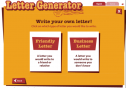 Letter generator | Recurso educativo 52551