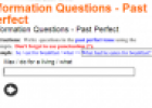 Wh- questions with past perfect | Recurso educativo 54133