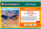 Brainteaser: Grand Canyon | Recurso educativo 55927