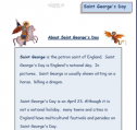 Saint George's day | Recurso educativo 57031