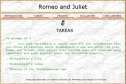 Webquest: Romeo and Juliet | Recurso educativo 11290