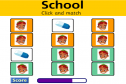 School objects (memory game) | Recurso educativo 21532