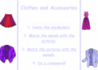 Clothes and accessories | Recurso educativo 22308