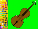 ¡A Colorear!: Violín | Recurso educativo 28946