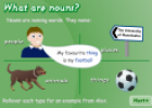 What are nouns? | Recurso educativo 29264