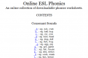 Website: ESL phonics worksheets | Recurso educativo 31926