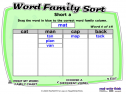 Word family | Recurso educativo 7770