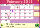 Make a calendar | Recurso educativo 8082