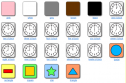 Colours, time and shapes | Recurso educativo 63166
