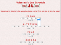 Valentine's day scramble | Recurso educativo 67139