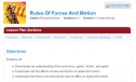 Rules of forces and motion | Recurso educativo 68712