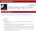 Telling time by the light of the moon | Recurso educativo 69317
