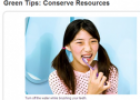 Green tips: Conserve resources | Recurso educativo 71025