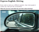 Express English: Driving | Recurso educativo 72946