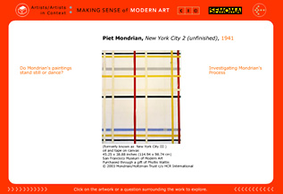 Piet Mondrian's New York City 2 | Recurso educativo 75266
