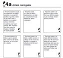 Darfur: Thinking about actions (Action card game) | Recurso educativo 76024