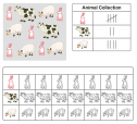 Farm animals picture graph worksheet | Recurso educativo 79982
