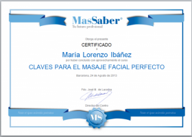Curso de Claves para el masaje facial perfecto | MasSaber | Recurso educativo 114009