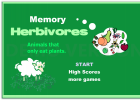 Herbivores Matching Game - Sheppard Software | Recurso educativo 677462
