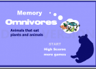 Omnivores Matching Game - Sheppard Software | Recurso educativo 677463