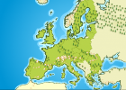 Interactive map of European Union | Recurso educativo 683855