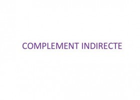 Complement indirecte | Recurso educativo 685011